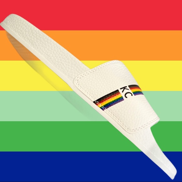 KENNETH COLE REACTION SLIDE FOR PRIDE MENS SANDAL - Picture 5 of 5